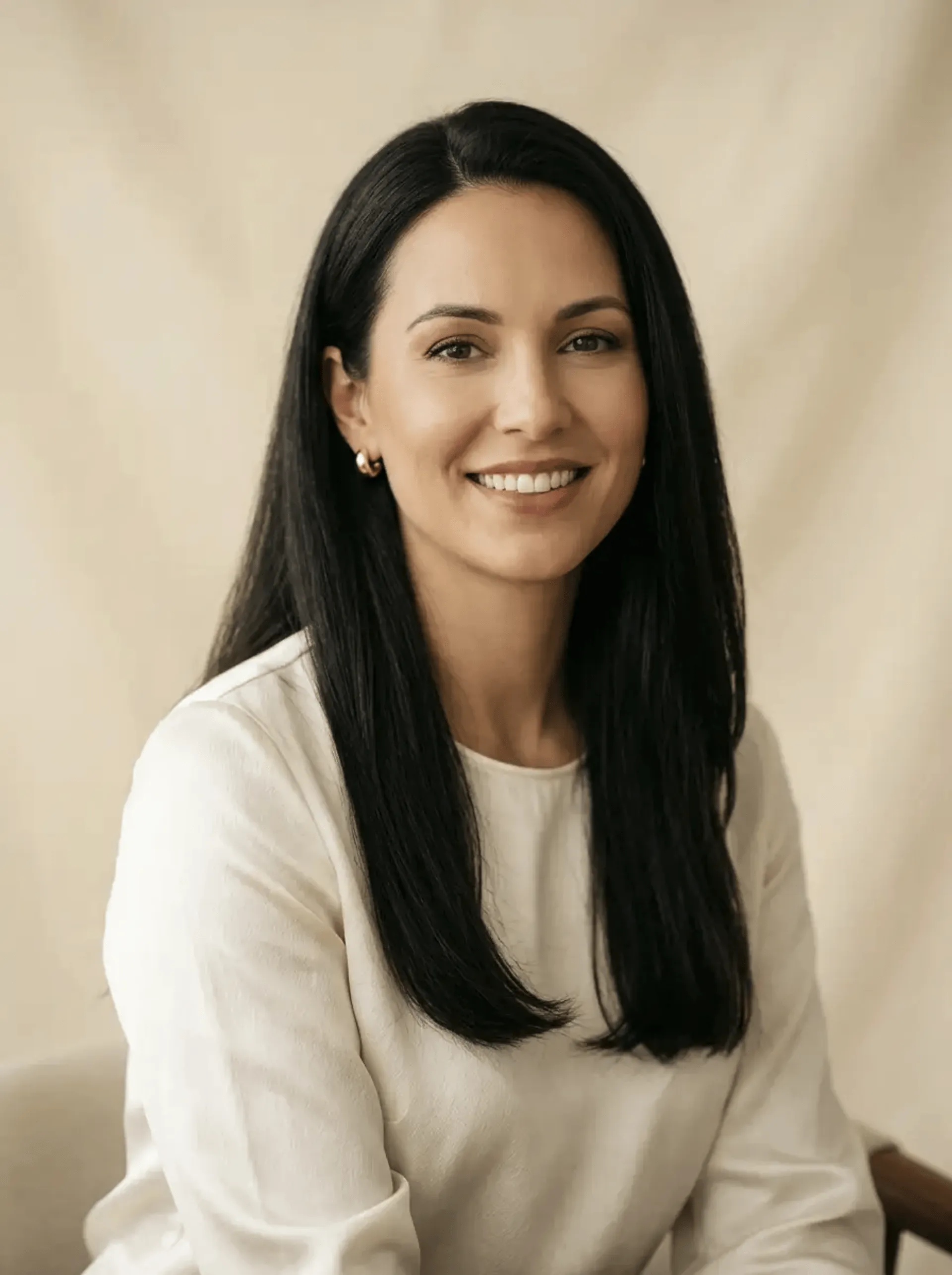 Model on location shoot